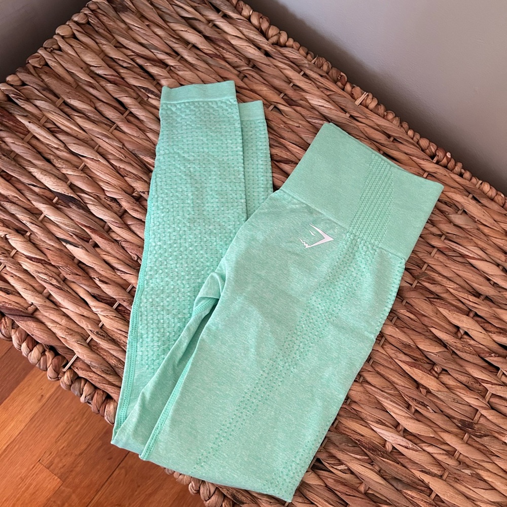 Gymshark Green High-Waisted Leggings